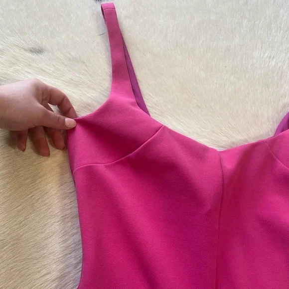 Esteban Cortazar Collective Scoop Neck Jumpsuit in Pink - Picture 11 of 12